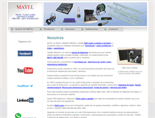 Tablet Screenshot of mayel.biz